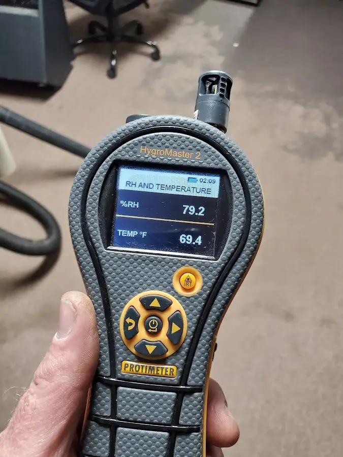 Moisture meter humidity assessment for Fire & Smoke Damage Restoration in Nacogdoches